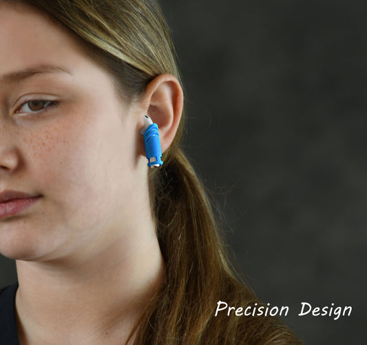 Removable Stem Covers for AirPods 1st and 2nd Gen (Vibrant Blue) 2 Pair